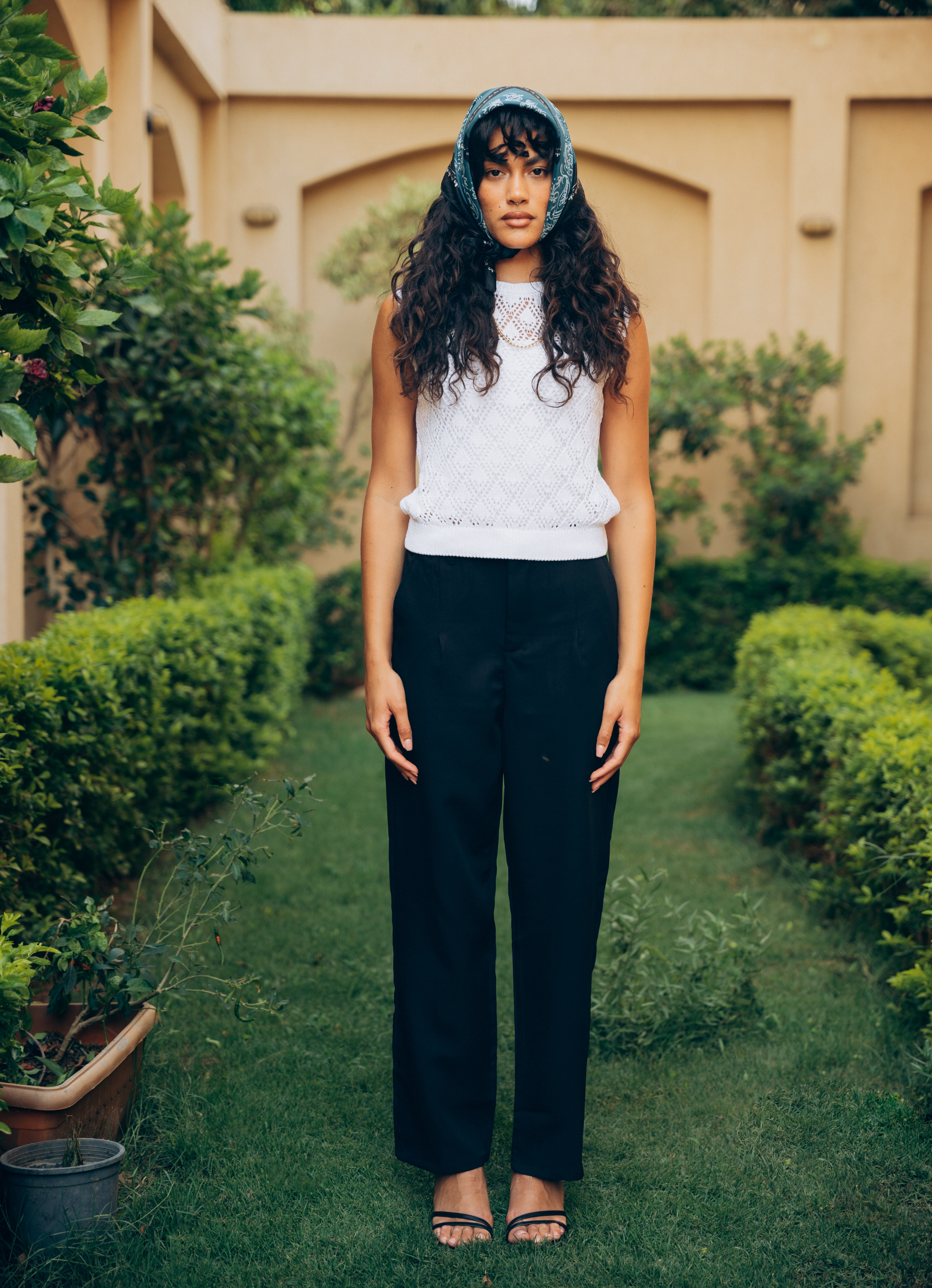 In Flow Black Tailored Unisex Pants